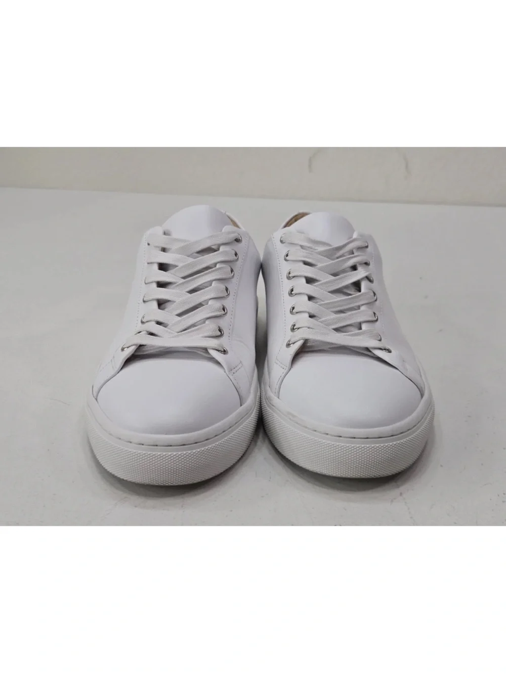 Thursday Boot Co Shoes Mens 9 Premier Low Top White Leather Lace Up Sneakers - Picture 5 of 13